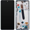 Display cu Touchscreen Xiaomi Poco F3, cu Rama, Albastru, Service Pack 560004K11A00