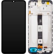 Display cu Touchscreen Xiaomi Redmi 9AT, cu Rama, Negru, Service Pack 560001C3LV00