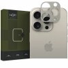 Folie de protectie Camera spate HOFI ALUCAM PRO+ pentru Apple iPhone 15 Pro Max / 15 Pro, Sticla Securizata, Full Glue, Gri 