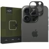 Folie de protectie Camera spate HOFI ALUCAM PRO+ pentru Apple iPhone 15 Pro Max / 15 Pro, Sticla Securizata, Full Glue, Neagra