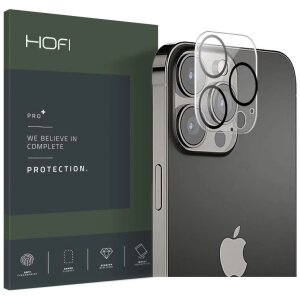Folie de protectie Camera spate HOFI CAM PRO+ pentru Apple iPhone 13 Pro Max / 13 Pro, Sticla securizata, Full Glue HOFI152CL