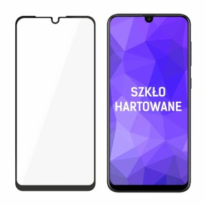 Folie de protectie Ecran 3MK HardGlass Max Lite pentru Samsung Galaxy A10 A105, Sticla securizata, Edge Glue, Neagra