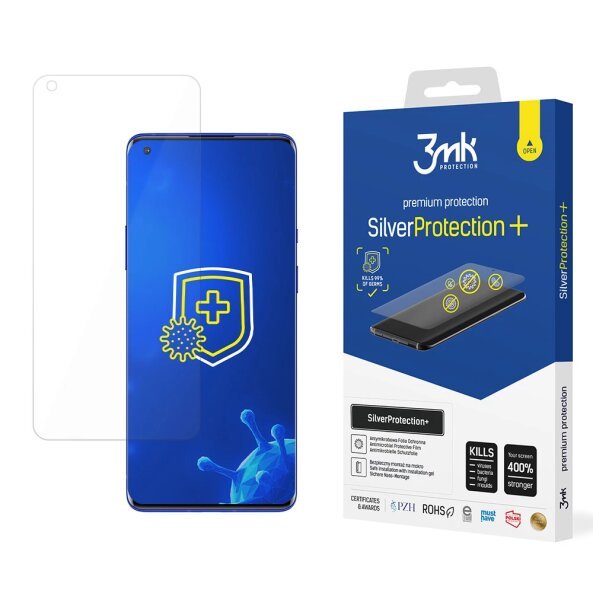 Folie de protectie Ecran 3MK Silver Protect+ pentru OnePlus 8 Pro, Plastic 