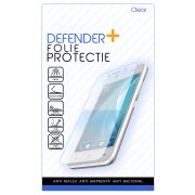 Folie de protectie Ecran Defender+ pentru Nokia 1.4, Sticla Flexibila, Full Glue