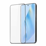 Folie de protectie Ecran DUX DUCIS pentru Honor Magic5, Sticla Securizata, Full Glue, Neagra 