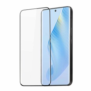 Folie de protectie Ecran DUX DUCIS pentru Honor Magic5, Sticla Securizata, Full Glue, Neagra 