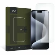 Folie de protectie Ecran HOFI PRO+ pentru Apple iPhone 15 Pro, Sticla Securizata, Full Glue, 2.5D 