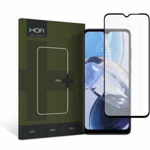Folie de protectie Ecran HOFI PRO+ pentru Motorola Moto E22i / E22, Sticla securizata, Full Glue, Neagra