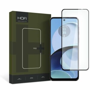 Folie de protectie Ecran HOFI PRO+ pentru Motorola Moto G14, Sticla Securizata, Full Glue, Neagra 
