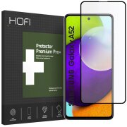 Folie de protectie Ecran HOFI PRO+ pentru Samsung Galaxy A52s 5G A528 / A52 5G A526 / A52 A525, Sticla securizata, Full Glue, Neagra HOFI081BLK