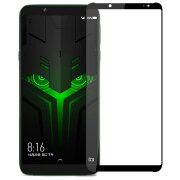 Folie de protectie Ecran Mofi pentru Xiaomi Black Shark Helo, Sticla securizata, Edge Glue, Neagra