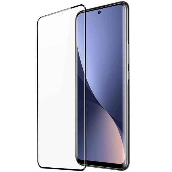 Folie de protectie Ecran OEM Ceramic pentru Xiaomi 12X / 12, Plastic, Neagra