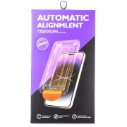 Folie de protectie Ecran OEM Easy Tool pentru Apple iPhone 14 Plus, Sticla Securizata, Full Glue, 9D, Neagra 