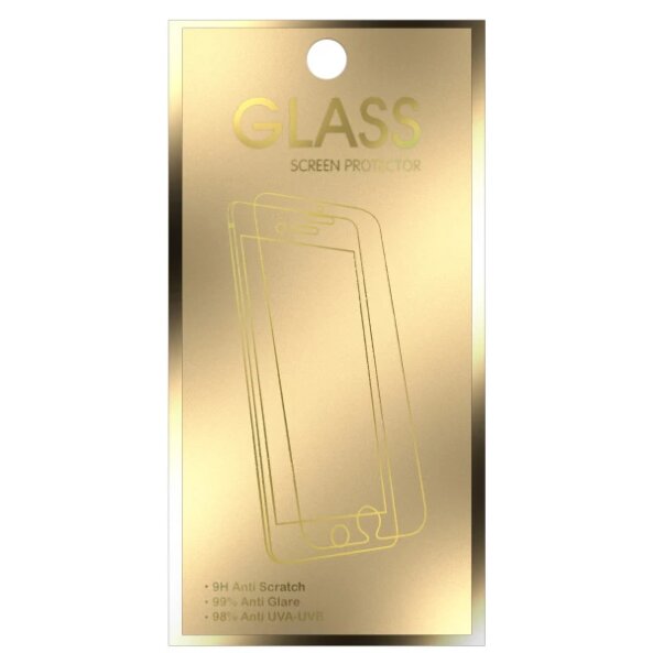 Folie de protectie Ecran OEM Gold Edition pentru Huawei P Smart Z, Sticla Securizata, Full Glue