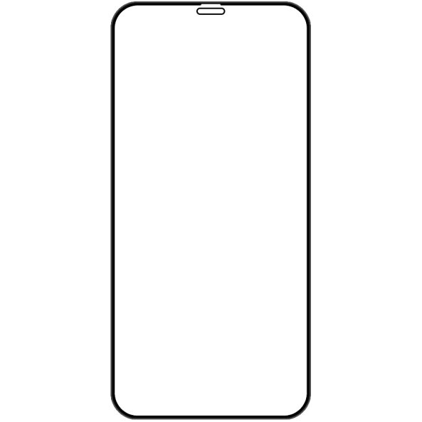 Folie de protectie Ecran OEM pentru Apple iPhone 12 Pro, Sticla securizata, Full Glue, 21D, Neagra