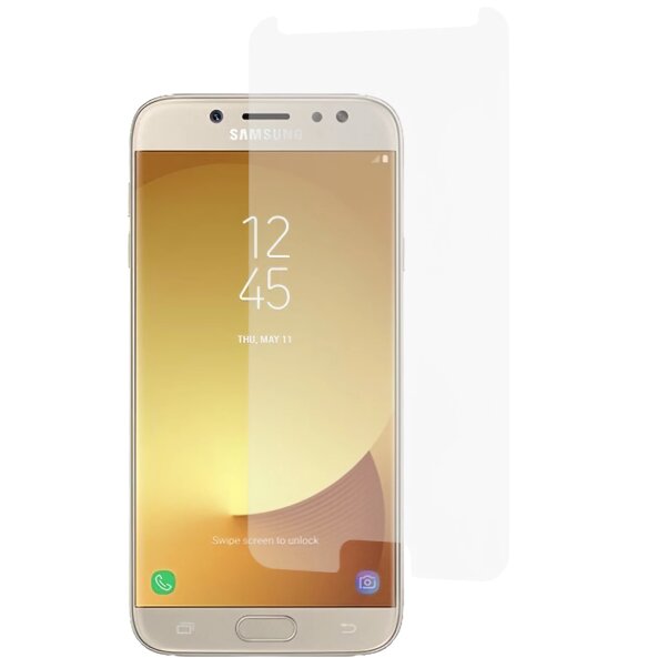 Folie de protectie Ecran OEM pentru Samsung Galaxy J7 Pro J730, Sticla Securizata, Full Glue, 2.5D 