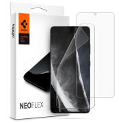 Folie de protectie Ecran Spigen pentru Samsung Galaxy S21 Ultra 5G G998, Plastic, Set 2 bucati AFL02533