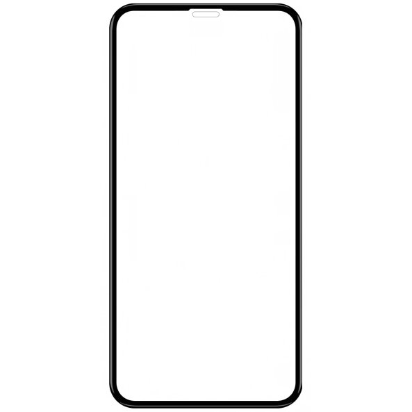 Folie de protectie Ecran Veason pentru Apple iPhone 11 / XR, Sticla Securizata, Full Glue, 6D, Neagra 