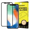 Folie de protectie Ecran WZK pentru Apple iPhone 11 Pro Max / XS Max, Sticla securizata, Full Glue, Neagra