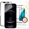 Folie de protectie Ecran WZK pentru Apple iPhone 14 / 13 Pro / 13, Sticla Securizata, Full Glue, Neagra