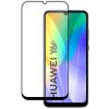 Folie de protectie Ecran WZK pentru Huawei Y6p, Sticla Flexibila, Full Glue, Neagra