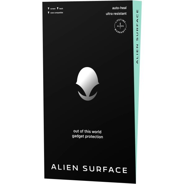 Folie de protectie Fata si Spate Alien Surface pentru Apple iPhone 15 Pro, Silicon 