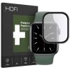 Folie Protectie HOFI Hybrid pentru Apple Watch 44mm Series, Sticla Securizata, Neagra H0FI022BLK