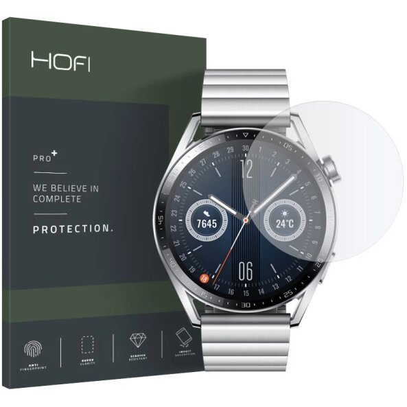 Folie Protectie HOFI PRO+ pentru Huawei Watch GT 3 46mm, Sticla Securizata HOFI176