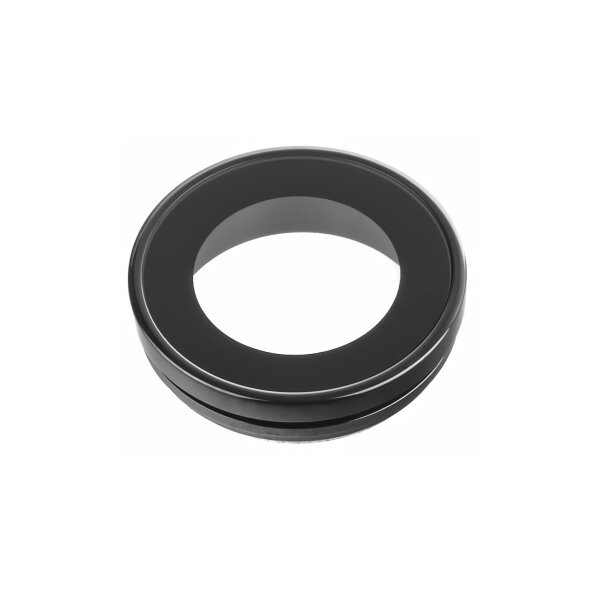 Geam Camera Spate Apple iPhone 12 Pro Max, UltraWide, cu Rama (Interioara), Negru