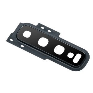 Geam Camera Spate cu Rama Neagra (Prism Black) Samsung Galaxy S10+ G975 