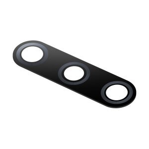 Geam Camera Spate Honor 9X Pro / Huawei P smart Pro 2019, Negru