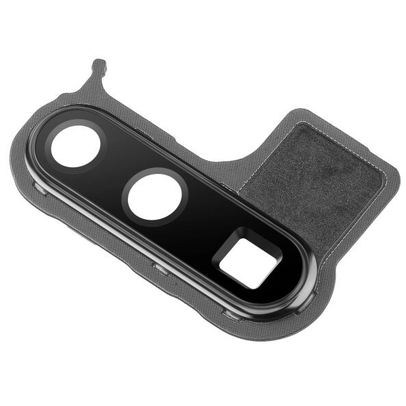Geam Camera Spate Huawei P30 Pro, cu Rama, Negru