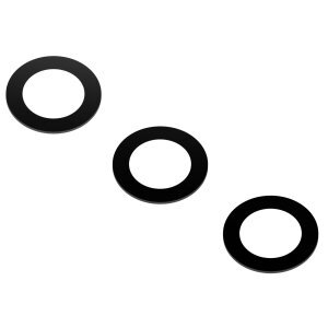 Geam Camera Spate Motorola Moto G52, Wide + UltraWide + Macro, Negru 