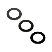 Geam Camera Spate Motorola Moto G60S, Wide + UltraWide + Macro, Negru 