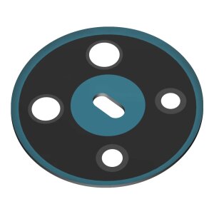 Geam Camera Spate Nokia 5.3, Albastru