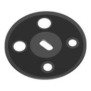 Geam Camera Spate Nokia 5.3, Negru