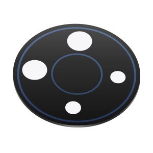 Geam Camera Spate Nokia 5.4, Albastru 