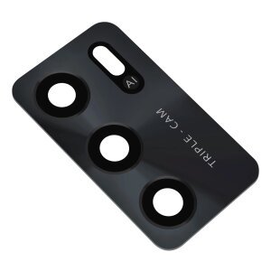 Geam Camera Spate Oppo A16, Negru 
