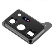 Geam Camera Spate Samsung Galaxy Note 20 Ultra 5G N986 / Note 20 Ultra N985, cu Rama, Negru