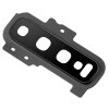 Geam Camera Spate Samsung Galaxy S10 G973, cu Rama, Negru