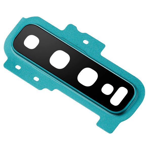 Geam Camera Spate Samsung Galaxy S10 G973, cu Rama, Verde