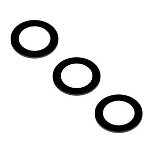 Geam Camera Spate Samsung Galaxy S23+ S916, Wide + UltraWide + Telephoto, Negru 