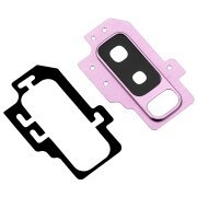 Geam Camera Spate Samsung Galaxy S9+ G965, cu Rama, Mov