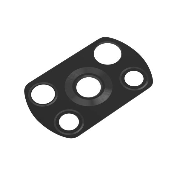Geam Camera Spate Xiaomi Poco X3 NFC / X3, Negru