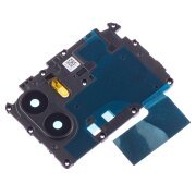 Geam Camera Spate Xiaomi Redmi A1, Wide + Depth + Blitz, cu Rama, Negru 