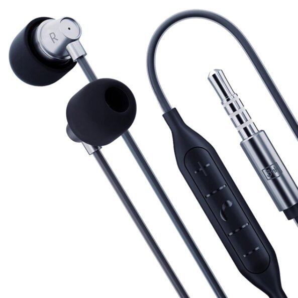 Handsfree 3.5mm 3MK, Negru 