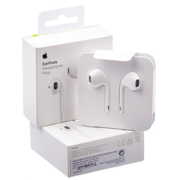 Handsfree 3.5mm Apple, Alb, Swap MNHF2ZM/A