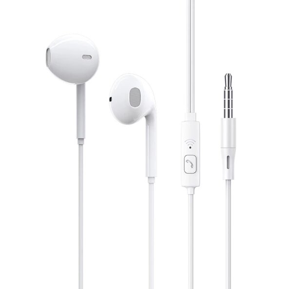 Handsfree 3.5mm Borofone BM54 Maya, Alb