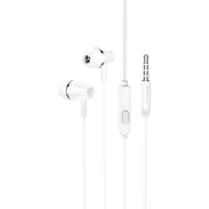Handsfree 3.5mm Borofone BM69 Universal, Alb
