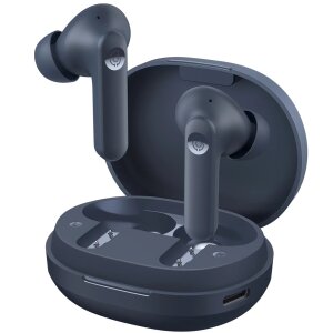 Handsfree Bluetooth Haylou Moripods, ANC, Albastru 